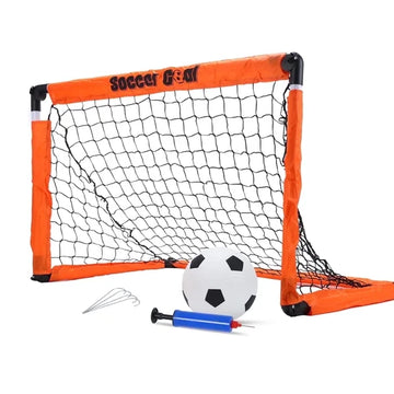 Soccer Goal for Kids, Soccer Nets for Kids Ages 5-8, Portable Soccer Goal Training Equipment, Perfect Indoor Outdoor Sport Game