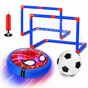 WonderStone 2-in-1 Hover Soccer Ball with LED Lights, Rechargeable Air-Powered Soccer Toy, Auto Obstacle Avoidance Sports Toy for Boys and Girls Ages 3–8