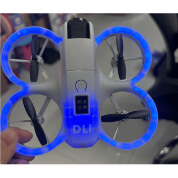JoyStone Mini HD FPV Drone with Camera 1080P for Kids Adults, RC Quadcopter with LED Lights, One Key Take Off/Land, Optical Flow Position, Headless Mode, 360°Flip, 2 Batteries for Boy Girl