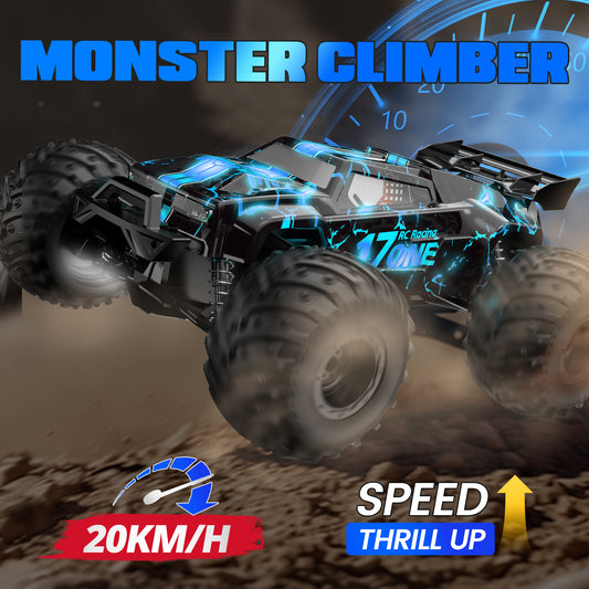 RC Car Truck with Metal Shell, 2.4G Remote Control Car, 1:20 RC Cars Crawler for Boys