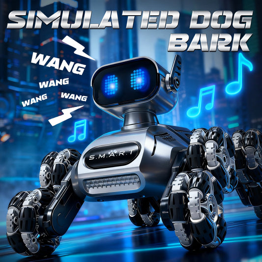 JoyStone Smart Robot Dog, Interactive STEM Pet with Voice Control, 30+ Actions & APP Programming, Durable Design for Kids Age 6+ (Compatible with iOS/Android)