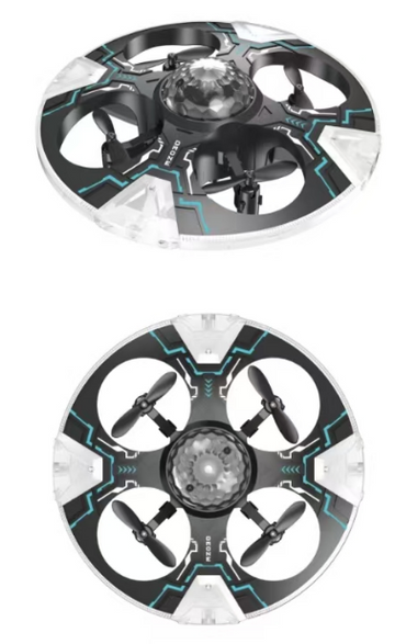 JoyStone UFO Drone with Light for Kids and Beginners, Remote Control Airplane with Auto Hovering, Headless Mode, 2 Batteries, RC Plane Helicopter Toys Gifts for Boys Girls