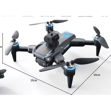 JoyStone RC Drone with 4K Camera for Adults Kids, Brushless Mini Drone with Headless Mode, RC Quadcopter with Colorful LED Light, 2 Batteries for Beginners