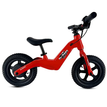 JoyStone 14-Inch Electric Balance Bike for Kids, 270W 12V Electric Bike with 3 Speed Modes Up to 9.3 MPH, Safe Kick-to-Start, Adjustable Seat, LCD Display, LED Lights, Outdoor Ride on Toys for Boys G