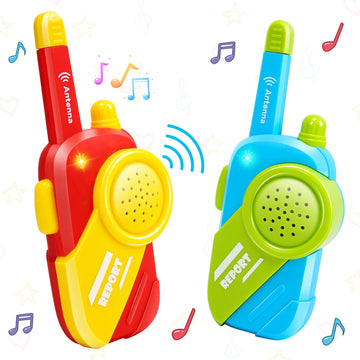 JoyStone Kids Walkie Talkies 2 Packs, Clear Sound Indoor Outdoor Toy for Boys Girls 3-12 Years Old Kids Gifts