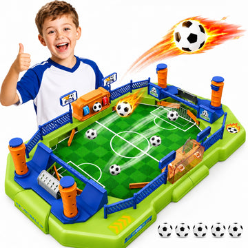 JoyStone Tabletop Soccer Games , Mini Foosball Table Soccer Board Game with 6 Balls & Manual Score Counter, Indoor Interactive Family Game Toy for Kids Ages 3-12
