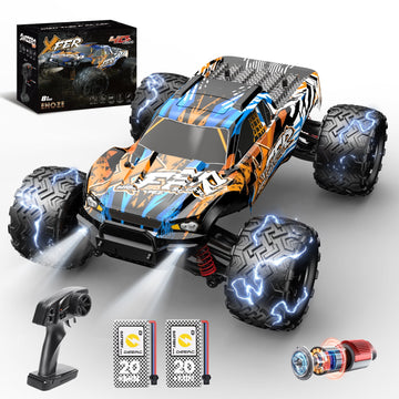 RC Car 1/16 High Speed Remote Control Car 4WD off Road RC Truck Vehicle 30+ MPH for Adults Gifts for Kids Play Outdoor 2 Batteries