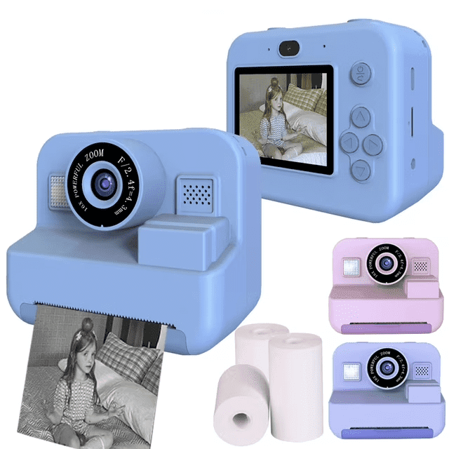 JoyStone Kids Camera Instant Print, Selfie Camera Gift for Girls and Boys Age 3-12