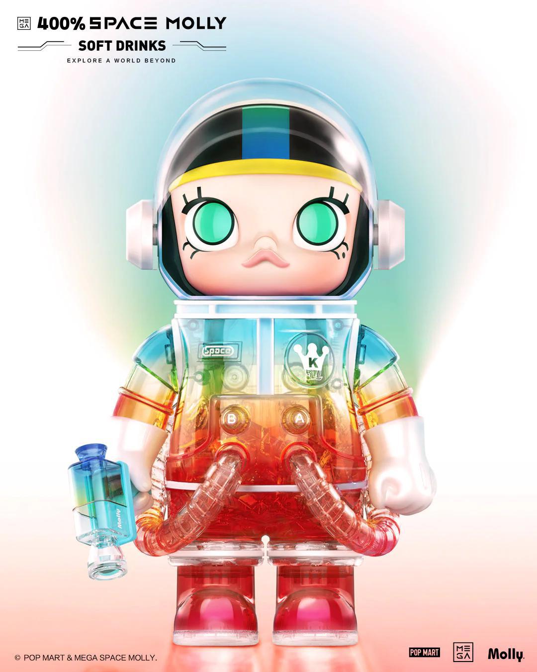400% Space Molly Soft Drinks （Blind Box）