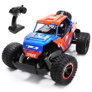 2.4GHz Remote Control Car Toys, RC Car Toys with Light, Indoor Outdoor All Terrain Electric RC Car Toys Gifts for Kids